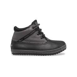 Boots|Big Kid (sizes 10.5 & up)^Sperry Big Kid's Bowline Storm Boot Black/Charcoal