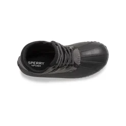 Boots|Big Kid (sizes 10.5 & up)^Sperry Big Kid's Bowline Storm Boot Black/Charcoal