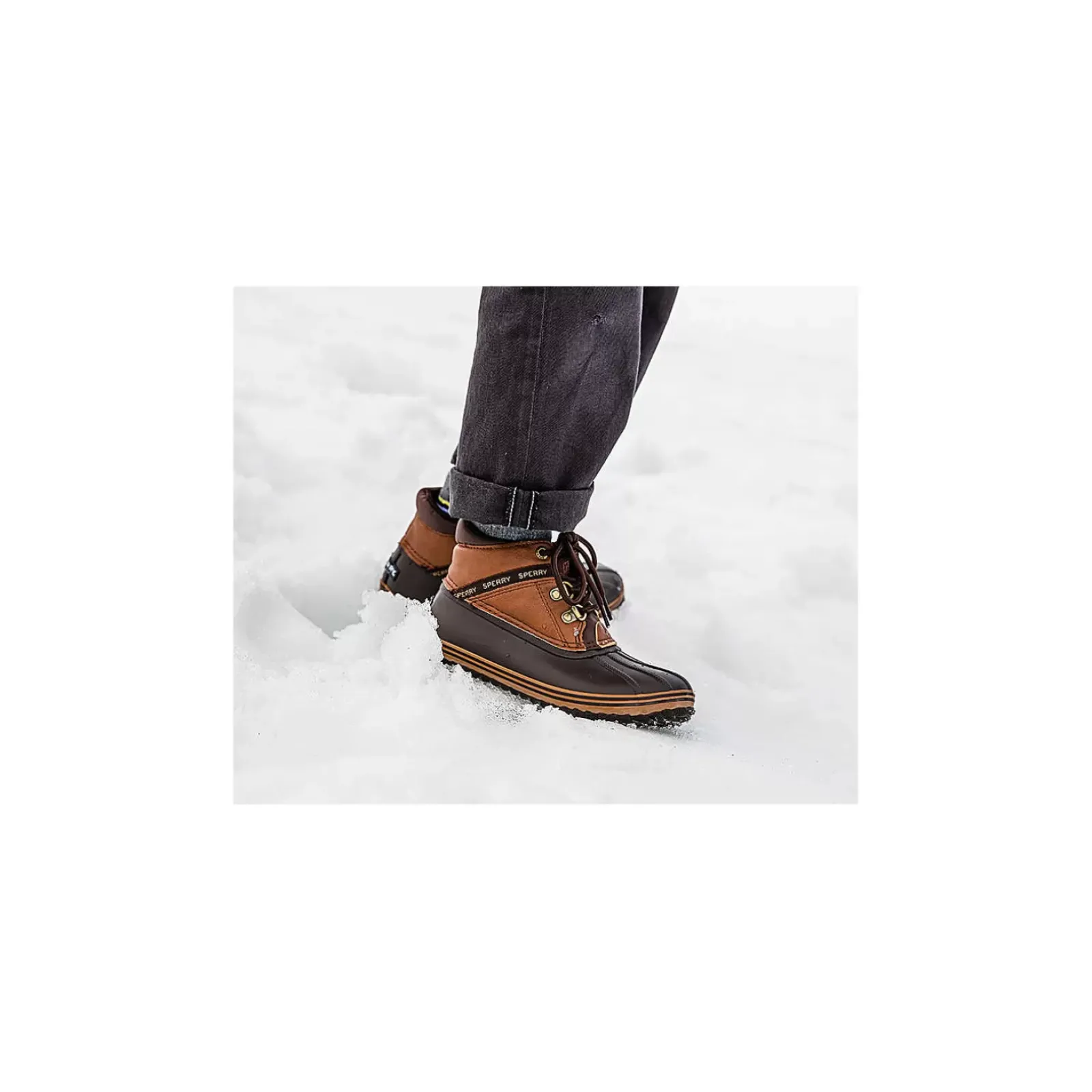 Boots|Big Kid (sizes 10.5 & up)^Sperry Big Kid's Bowline Storm Boot Tan/Brown
