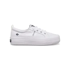 Sneakers|Big Kid (sizes 10.5 & up)^Sperry Big Kid's Crest Vibe Platform Sneaker White