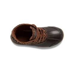Boots^Sperry Big Kid's Port Boot Tan Leopard