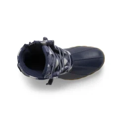 Boots|Big Kid (sizes 10.5 & up)^Sperry Big Kid's Saltwater Duck Boot Navy Plaid