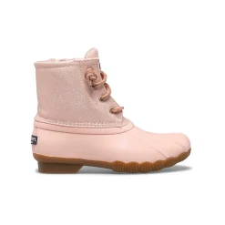 Boots|Big Kid (sizes 10.5 & up)^Sperry Big Kid's Saltwater Sparkle Duck Boot Blush Shimmer