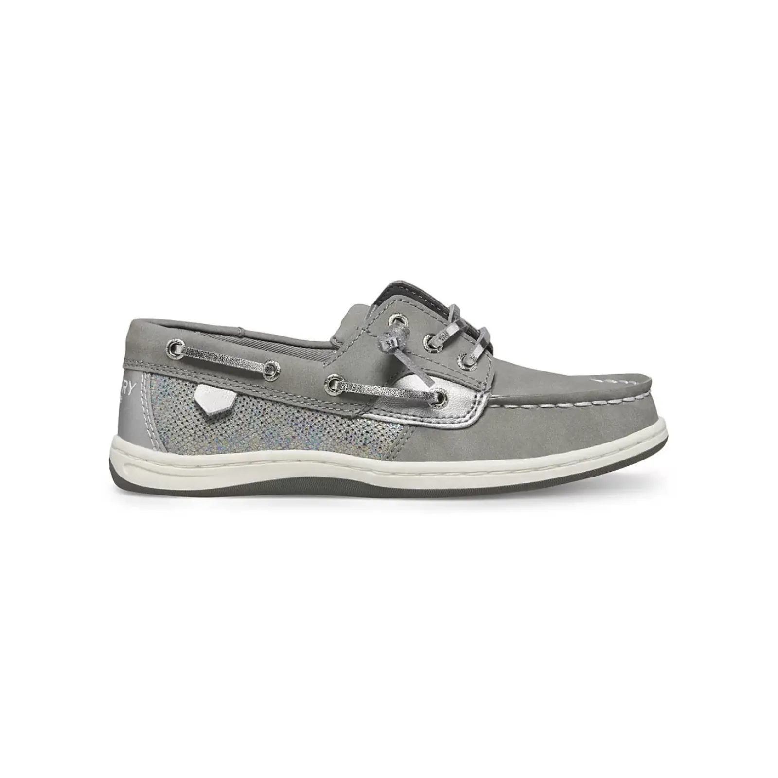 Boat Shoes|Boat Shoes^Sperry Big Kid's Songfish Boat Shoe Grey