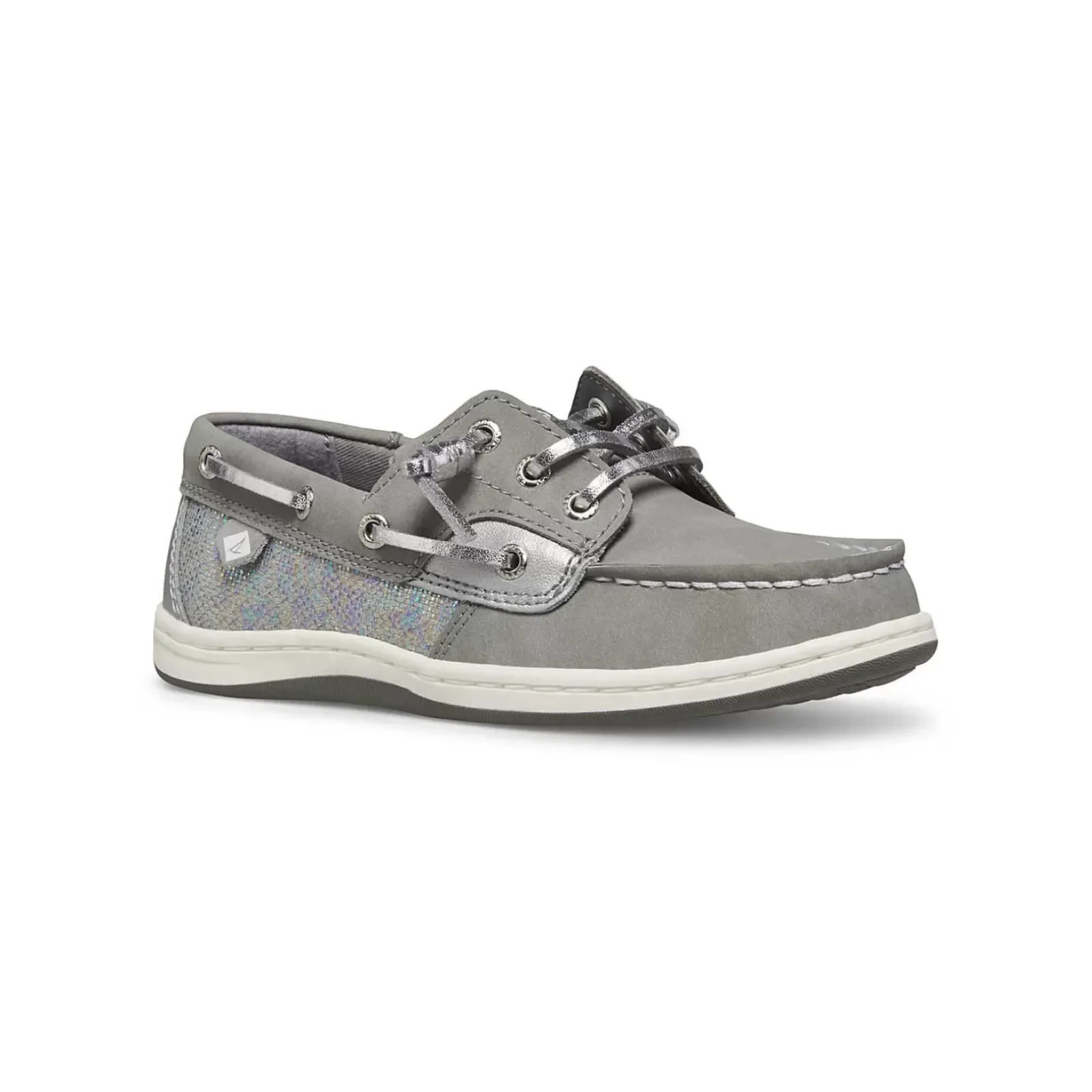 Boat Shoes|Boat Shoes^Sperry Big Kid's Songfish Boat Shoe Grey