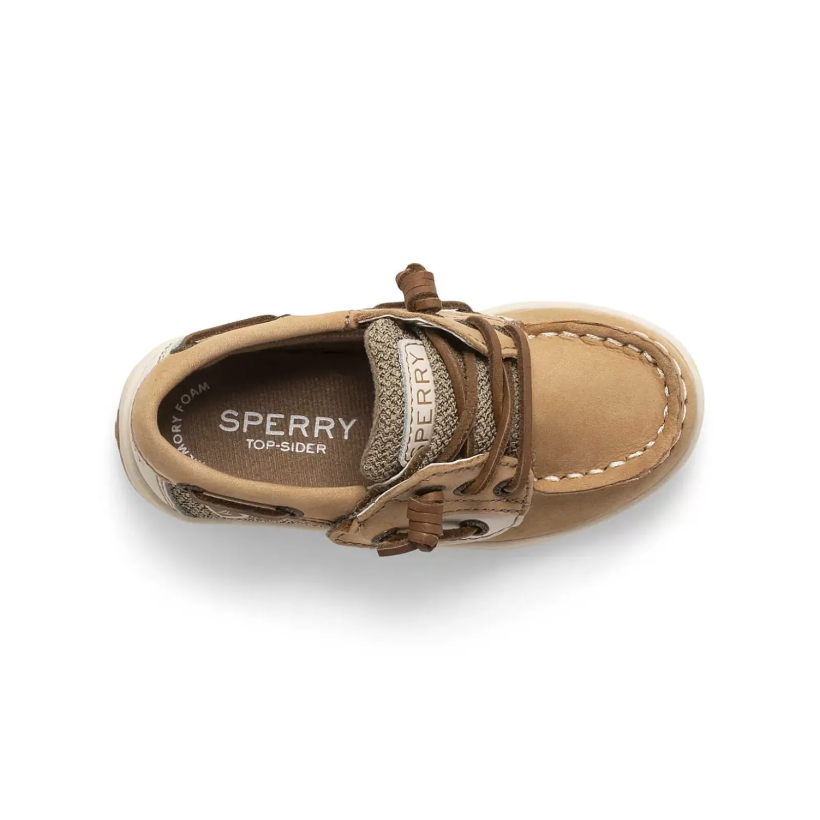 Boat Shoes|Big Kid (sizes 10.5 & up)^Sperry Big Kid's Songfish Junior Boat Shoe Linen / Oat