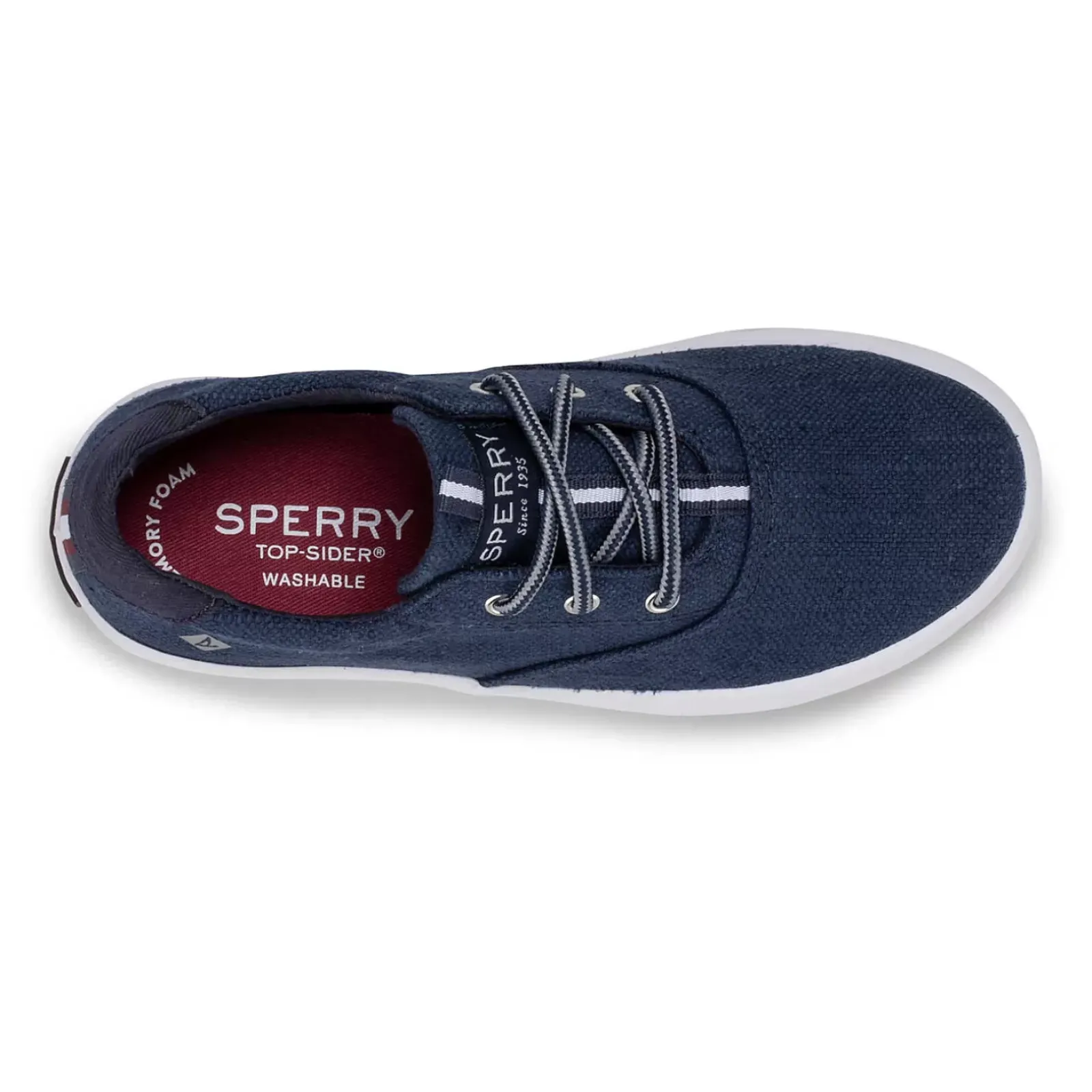 Sneakers|Big Kid (sizes 10.5 & up)^Sperry Big Kid's Spinnaker Washable Sneaker Navy