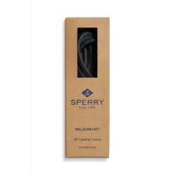 Shoe Care & Laces^Sperry Lace Kit With Needle Black