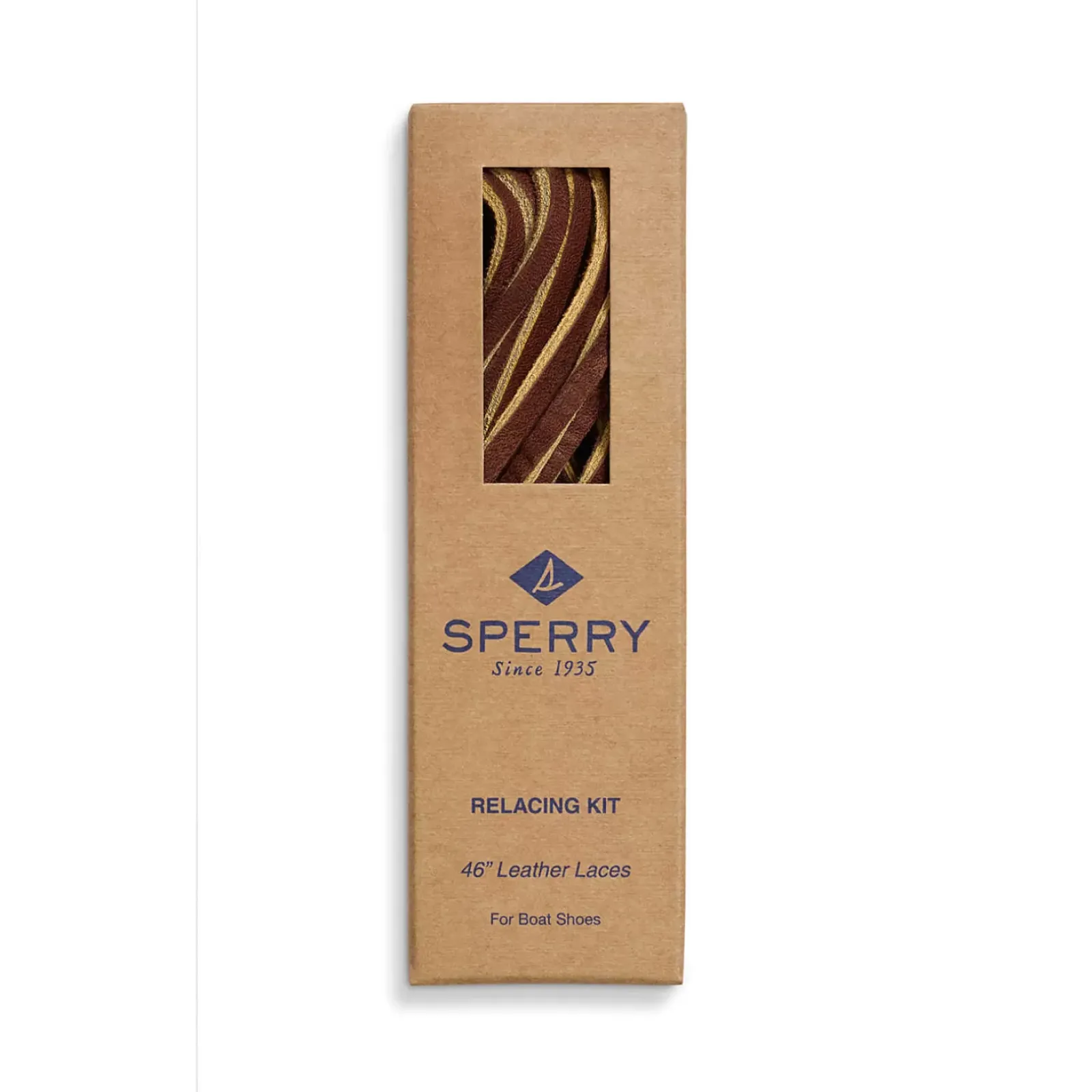 Shoe Care & Laces^Sperry Lace Kit With Needle Dark Brown