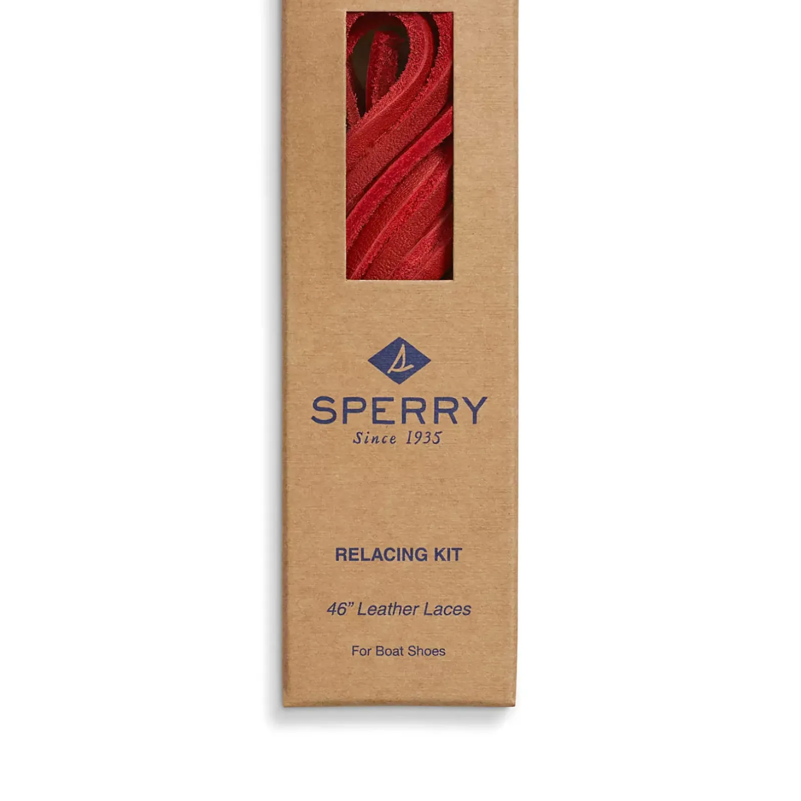 Shoe Care & Laces^Sperry Lace Kit With Needle Scarlet Red