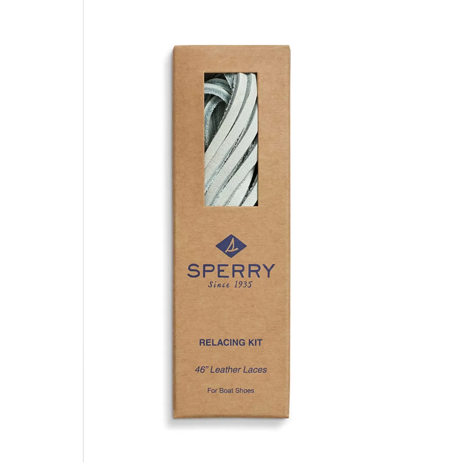 Shoe Care & Laces^Sperry Lace Kit With Needle White