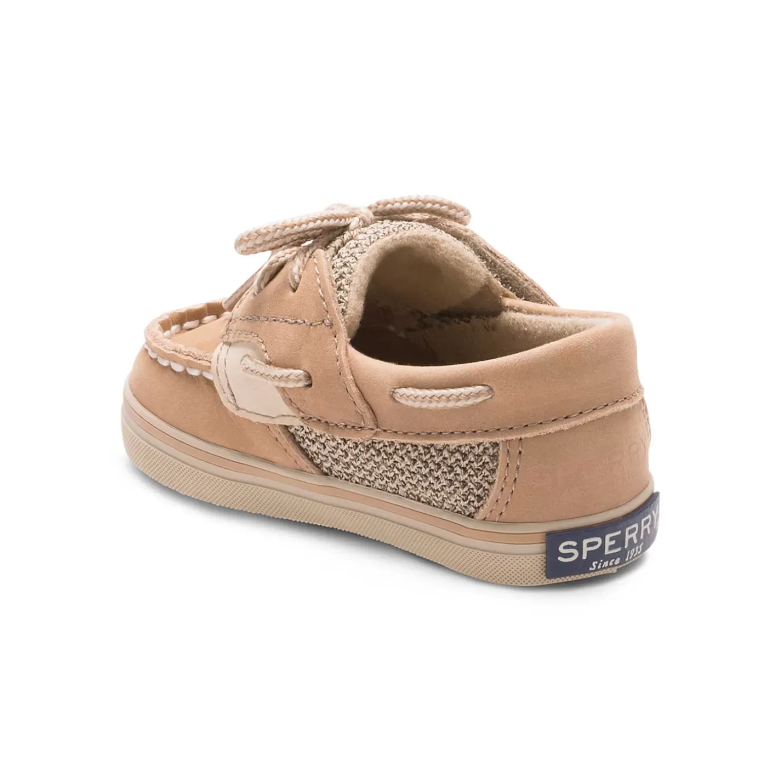 Boat Shoes|Boat Shoes^Sperry Little Kid's Bluefish™ Crib Junior Boat Shoe Linen / Oat