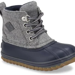 Boots|Little Kid (sizes 1-10)^Sperry Little Kid's Bowline Boot Grey/Navy