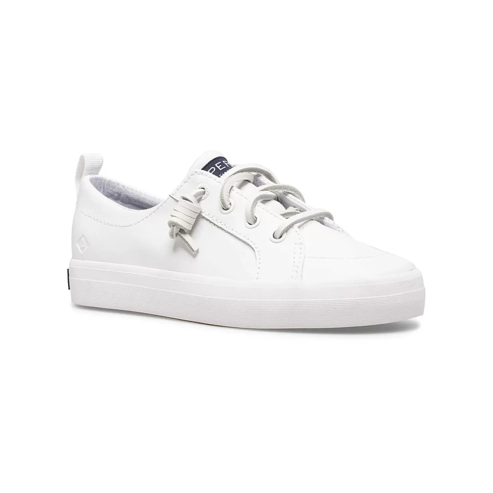 Little Kid (sizes 1-10)^Sperry Little Kid's Crest Vibe Junior Sneaker All White