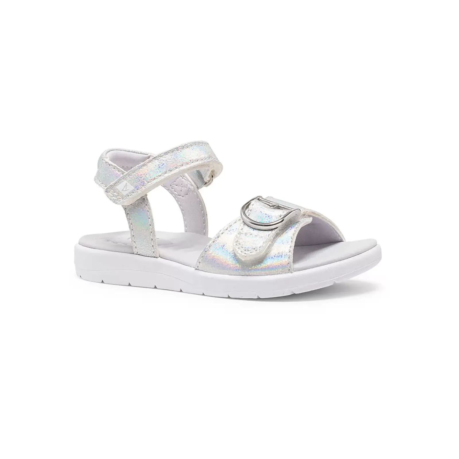 Sandals|Little Kid (sizes 1-10)^Sperry Little Kid's Galley PLUSHWAVE™ Sandal Silver
