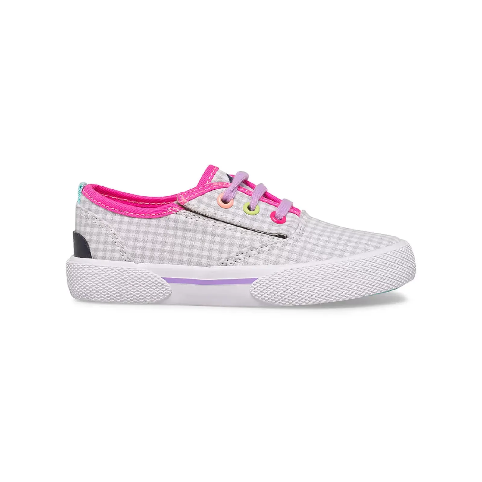 Sneakers^Sperry Little Kid's Pier Wave CVO Junior Washable Sneaker Gingham