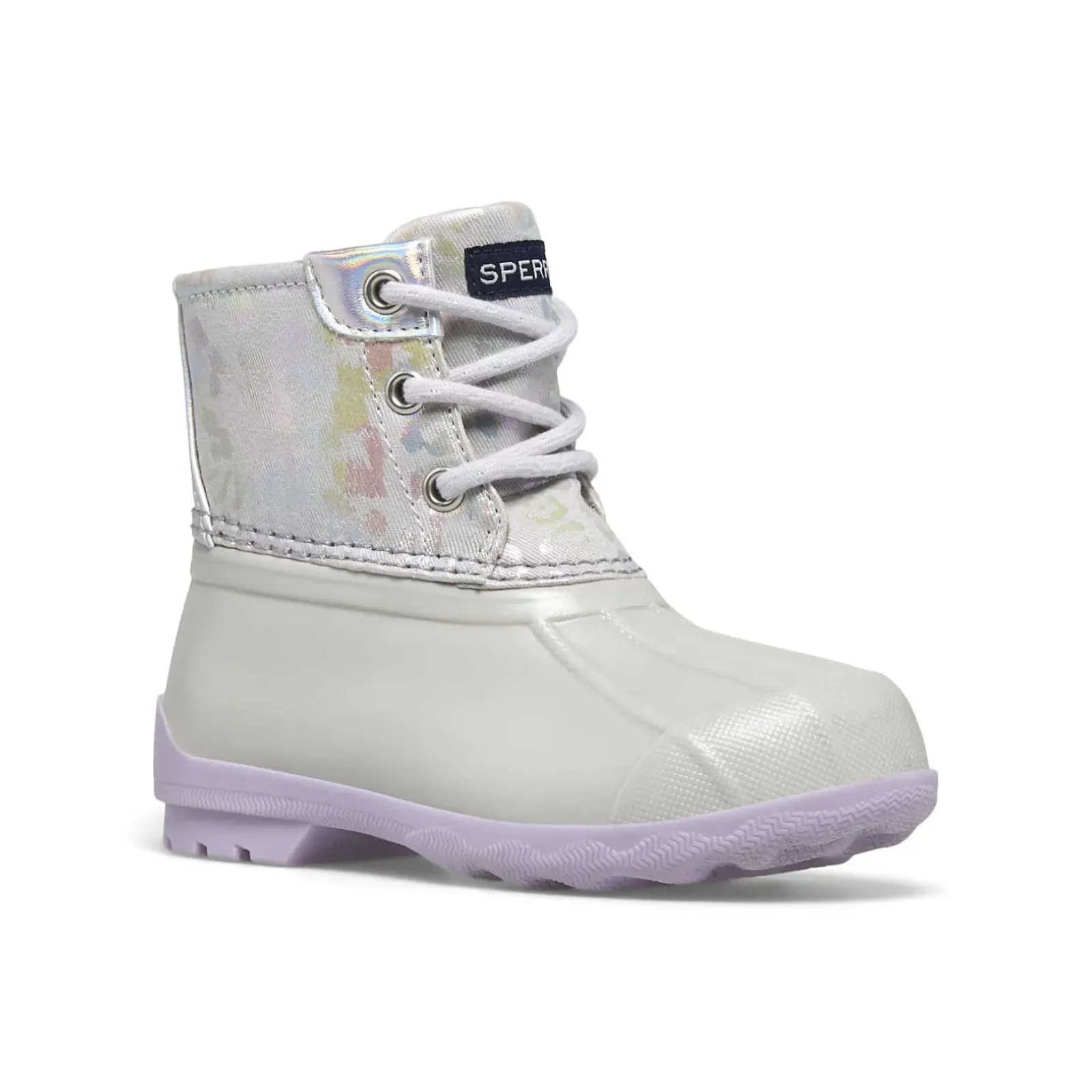 Boots^Sperry Little Kid's Port Boot Grey Animal