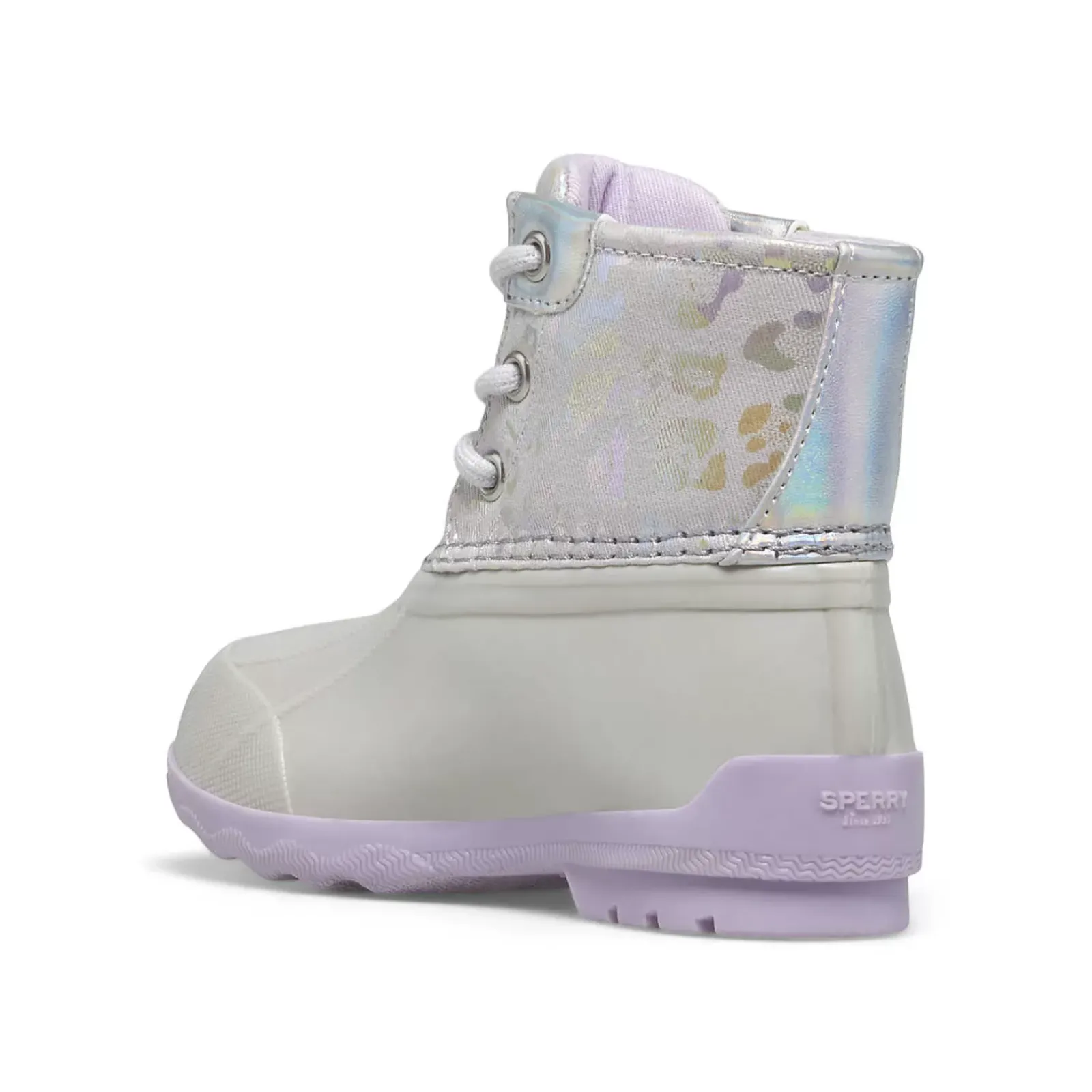 Boots^Sperry Little Kid's Port Boot Grey Animal