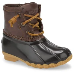 Boots|Little Kid (sizes 1-10)^Sperry Little Kid's Saltwater Duck Boot Brown
