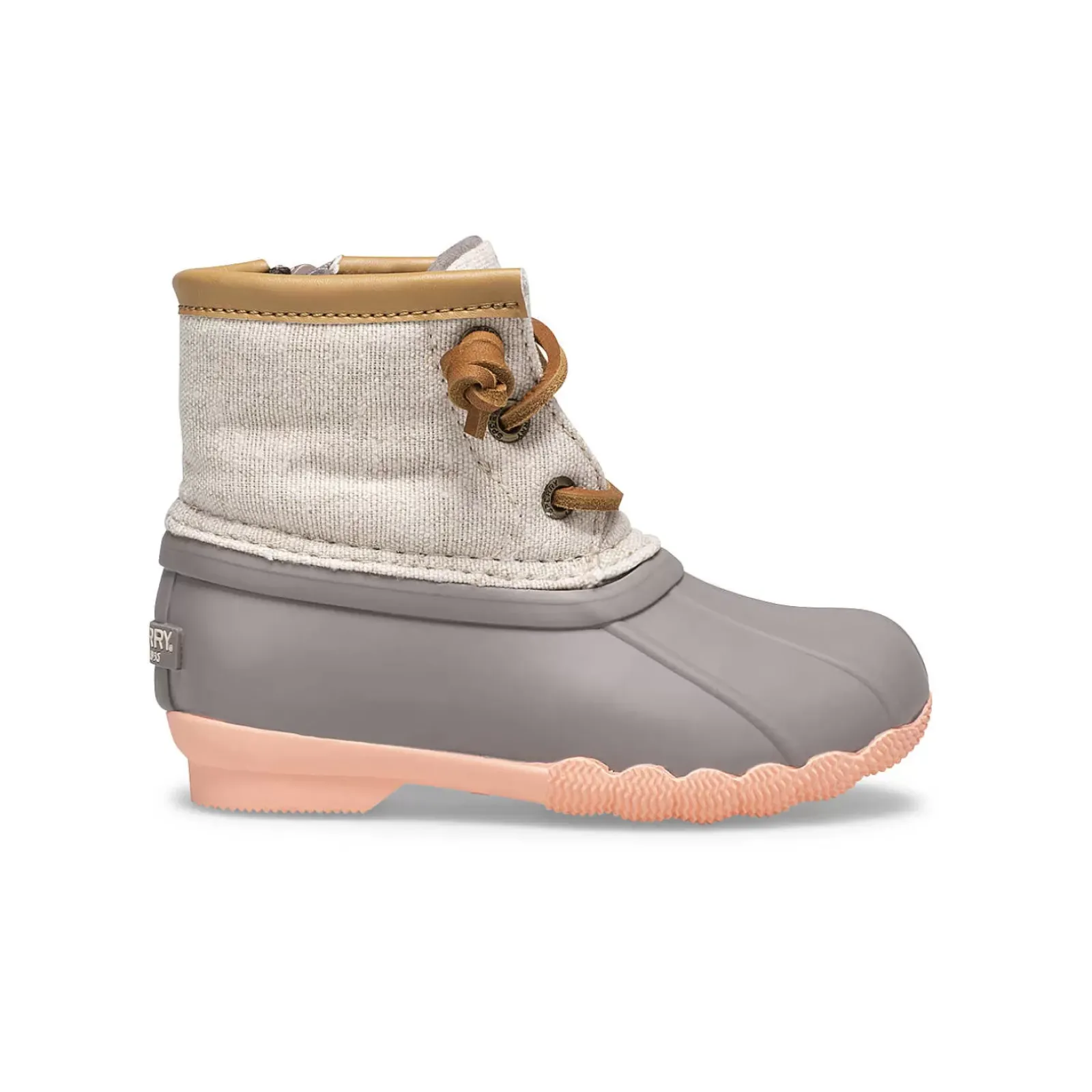 Boots|Little Kid (sizes 1-10)^Sperry Little Kid's Saltwater Duck Boot Linen Rose