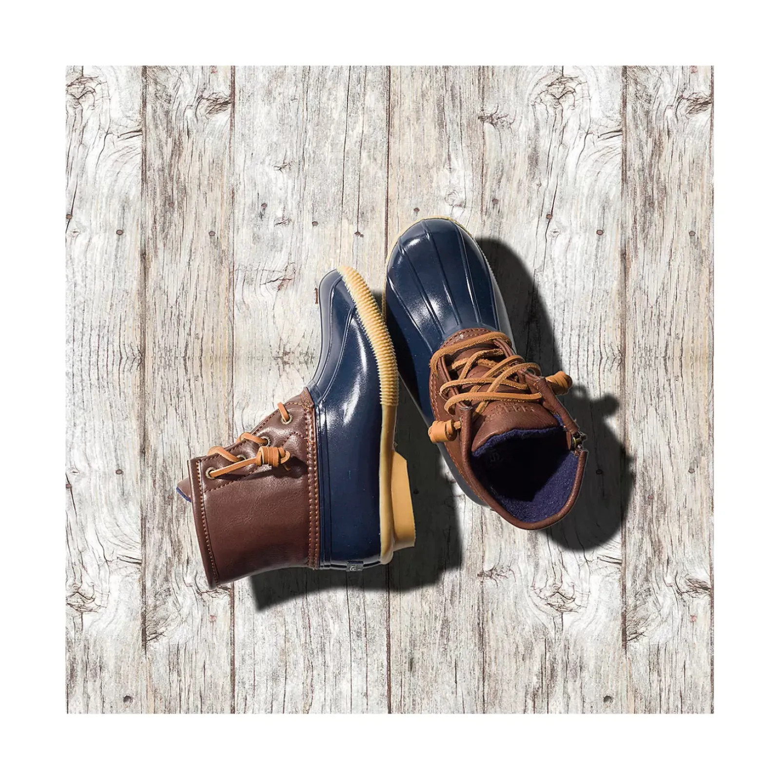 Boots|Little Kid (sizes 1-10)^Sperry Little Kid's Saltwater Duck Boot Navy