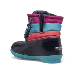 Boots|Little Kid (sizes 1-10)^Sperry Little Kid's Saltwater Junior Duck Boot Navy Multi