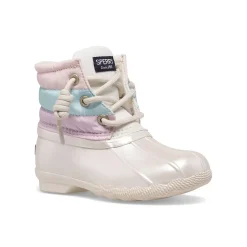 Boots|Little Kid (sizes 1-10)^Sperry Little Kid's Saltwater Junior Duck Boot Pastel Multi