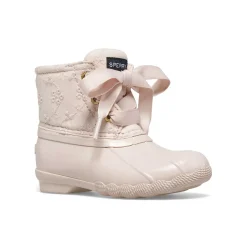 Boots|Little Kid (sizes 1-10)^Sperry Little Kid's Saltwater Junior Duck Boot Pink/Pink