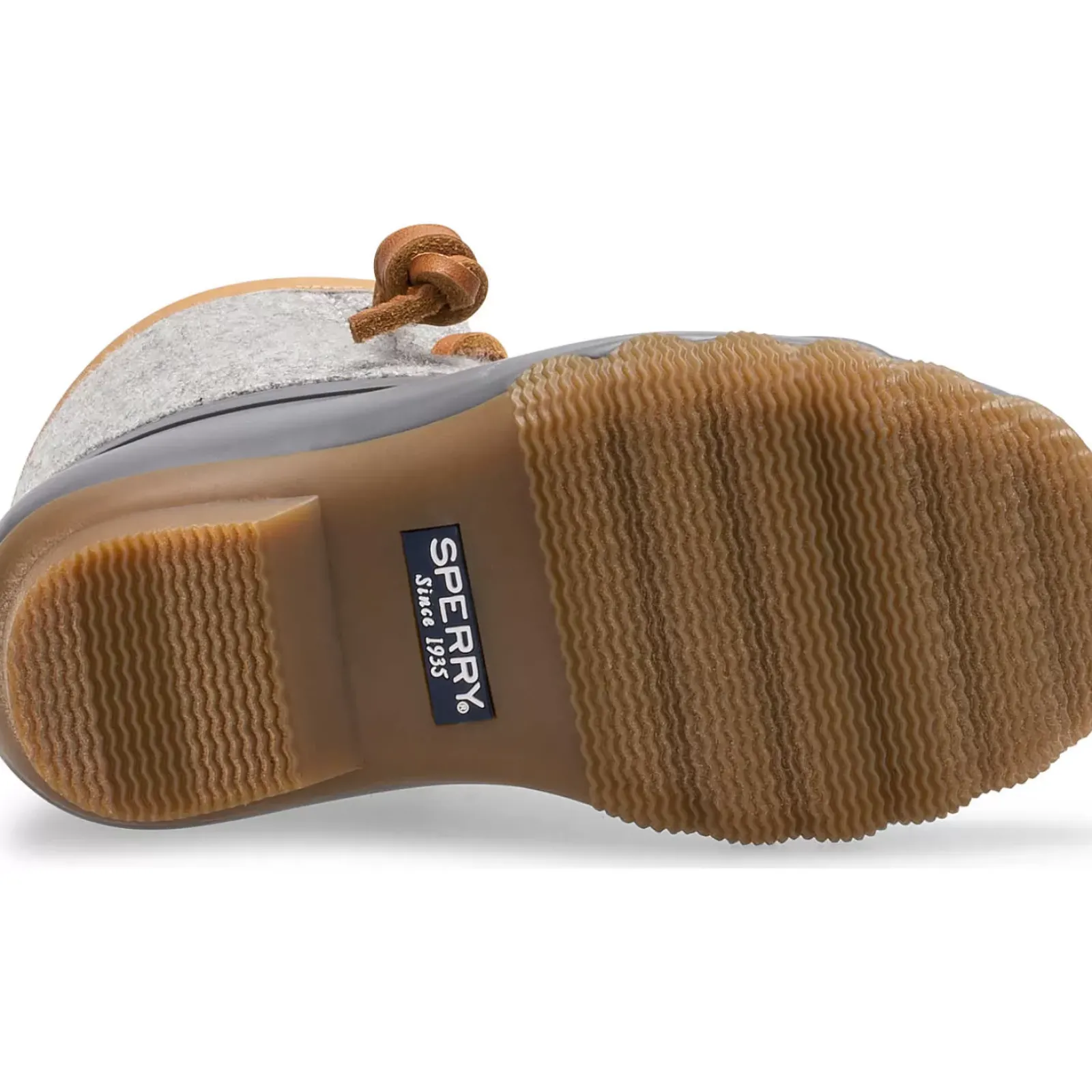Boots^Sperry Little Kid's Saltwater Wool Duck Boot Grey