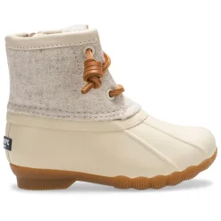 Boots|Little Kid (sizes 1-10)^Sperry Little Kid's Saltwater Wool Duck Boot Oat