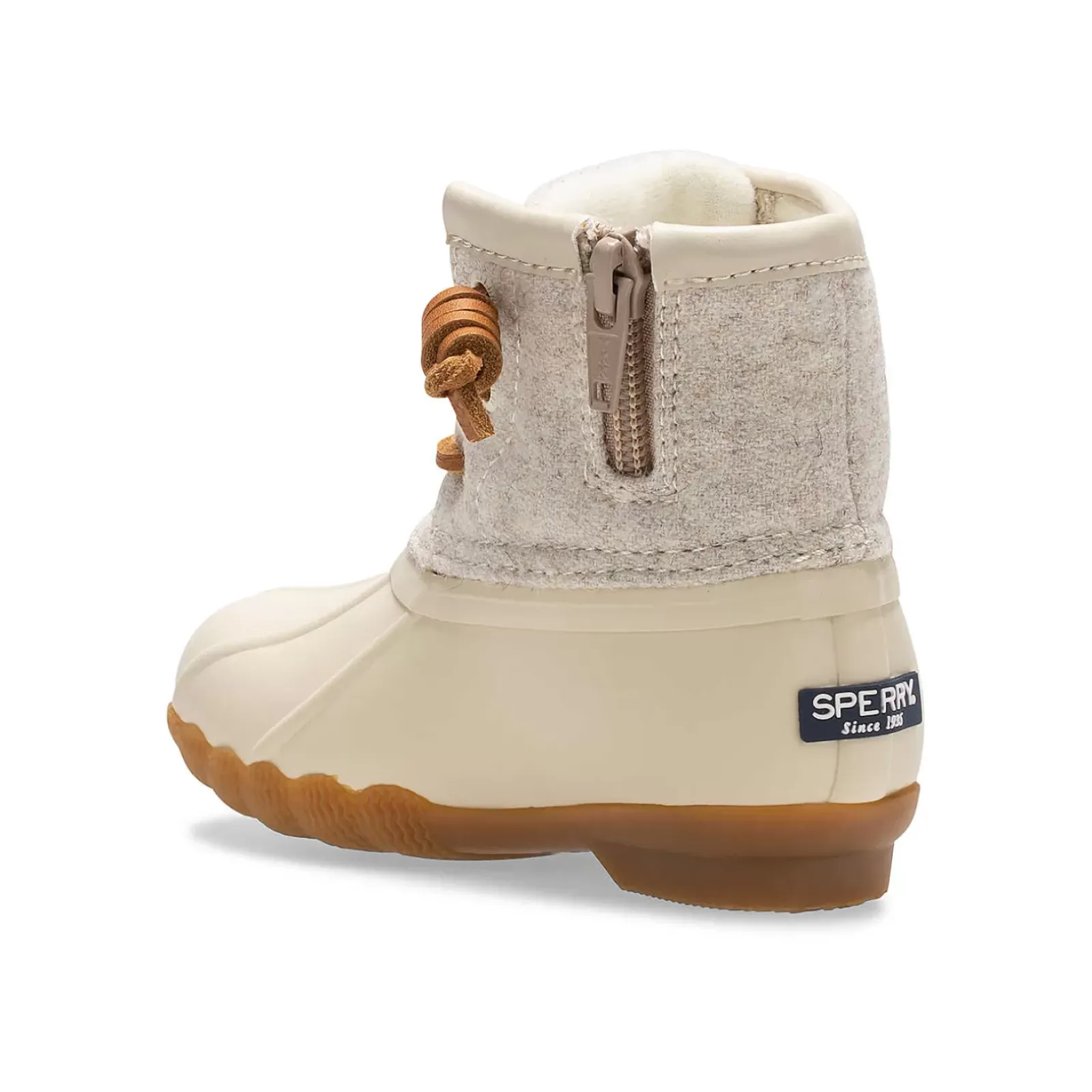 Boots|Little Kid (sizes 1-10)^Sperry Little Kid's Saltwater Wool Duck Boot Oat