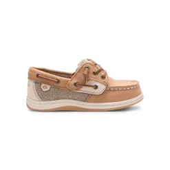 Boat Shoes|Boat Shoes^Sperry Little Kid's Songfish Junior Boat Shoe Linen / Oat