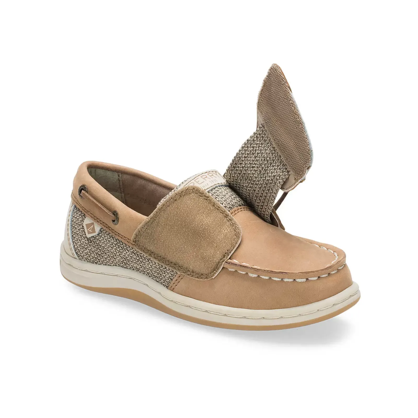 Boat Shoes|Boat Shoes^Sperry Little Kid's Songfish Junior Boat Shoe Linen / Oat