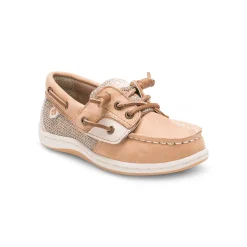 Boat Shoes|Boat Shoes^Sperry Little Kid's Songfish Junior Boat Shoe Linen / Oat
