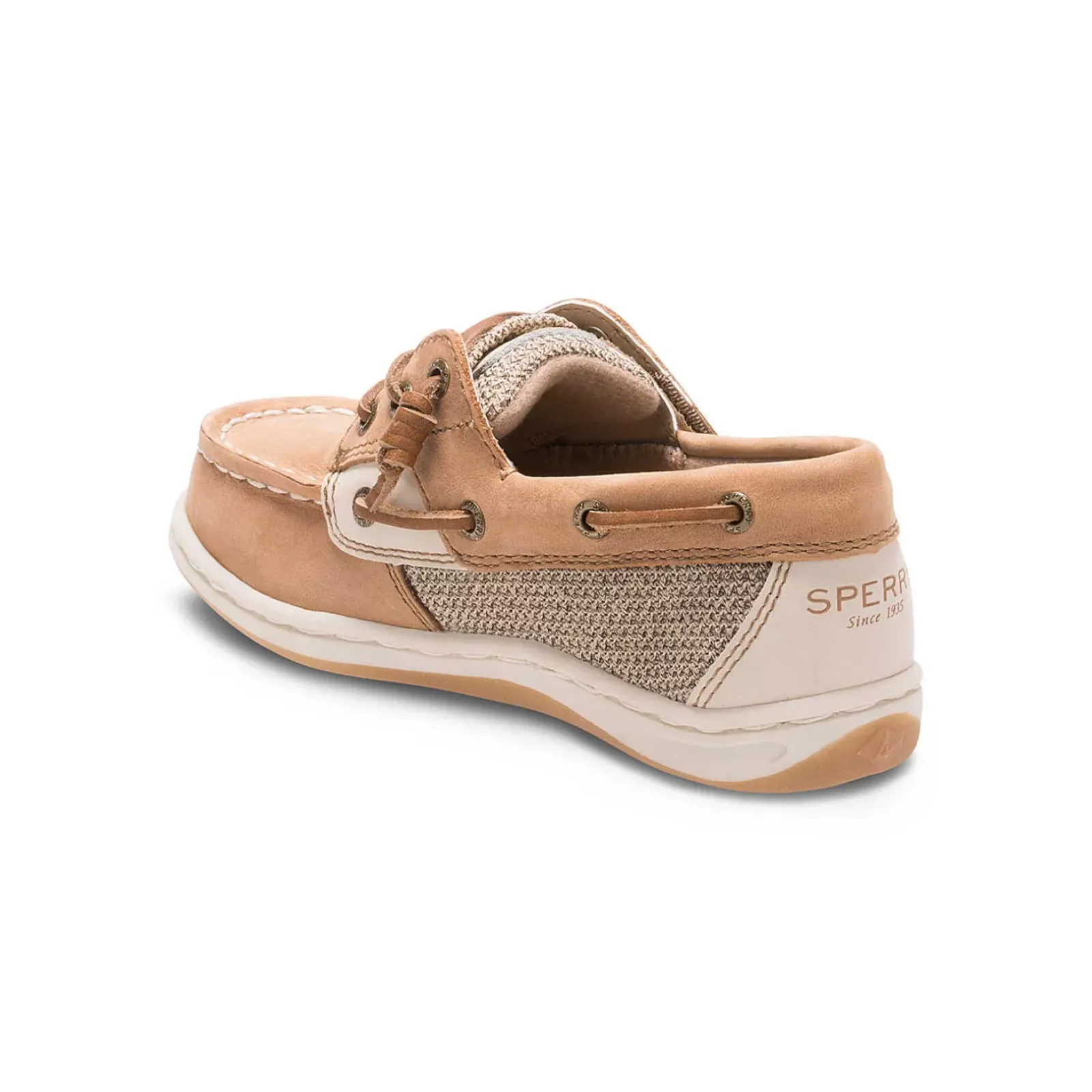 Boat Shoes|Boat Shoes^Sperry Little Kid's Songfish Junior Boat Shoe Linen / Oat