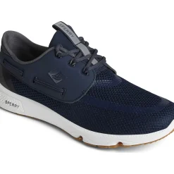 Active|Sneakers^Sperry Men's 7 Seas 3-Eye Sneaker Navy