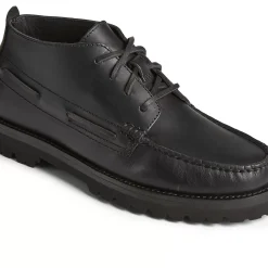Authentic Original Boat Shoe|Sale^Sperry Men's Authentic Original Vibram Suede Chukka Black