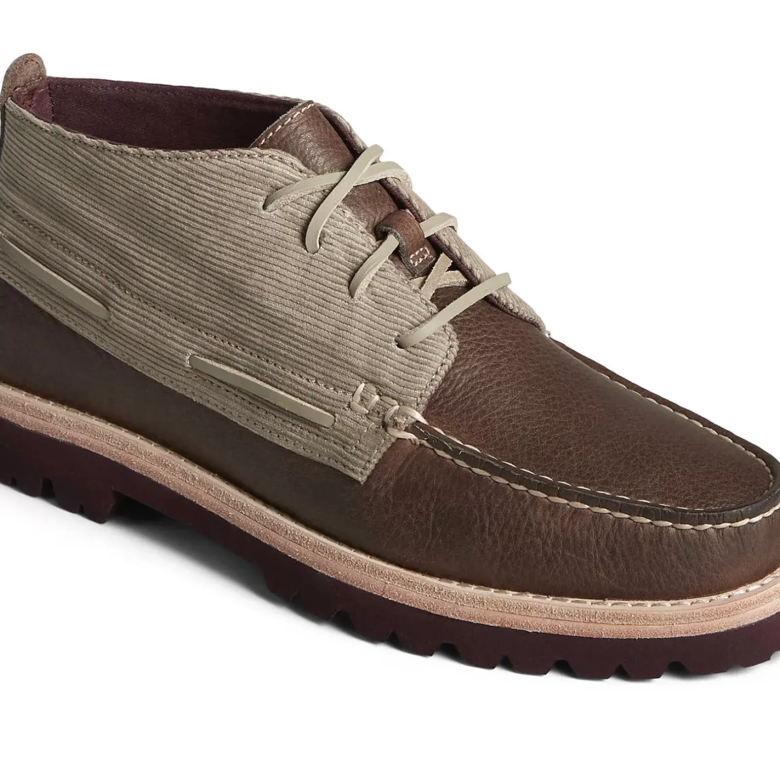 Sale|Boots^Sperry Men's Authentic Original™ Chukka Corduroy Boot Taupe