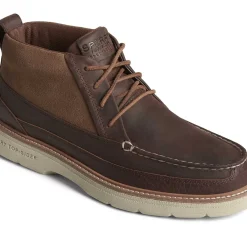 Authentic Original Boat Shoe|Sale^Sperry Men's Authentic Original&trade; PLUSHWAVE&trade; Lug Chukka Boot Dark Tan