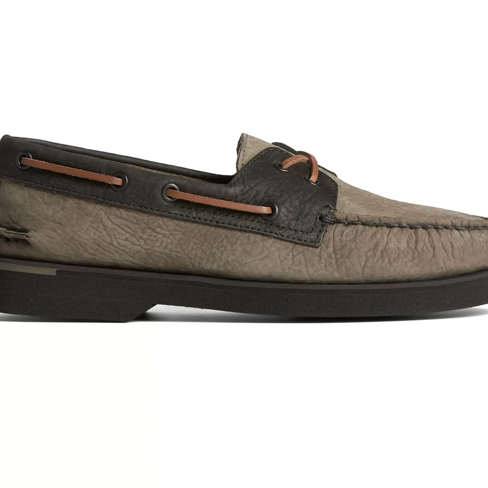 Authentic Original Boat Shoe|Boat Shoes^Sperry Men's Authentic Original™ PLUSHWAVE™ Double Sole Tumbled Boat Shoe Olive