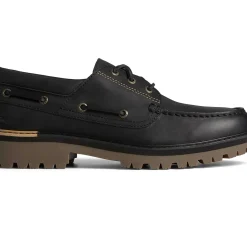 Authentic Original Boat Shoe|Sale^Sperry Men's Authentic Original&trade; Lug 3-Eye Boat Shoe Black