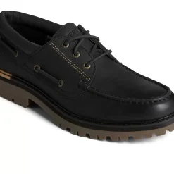 Authentic Original Boat Shoe|Sale^Sperry Men's Authentic Original&trade; Lug 3-Eye Boat Shoe Black
