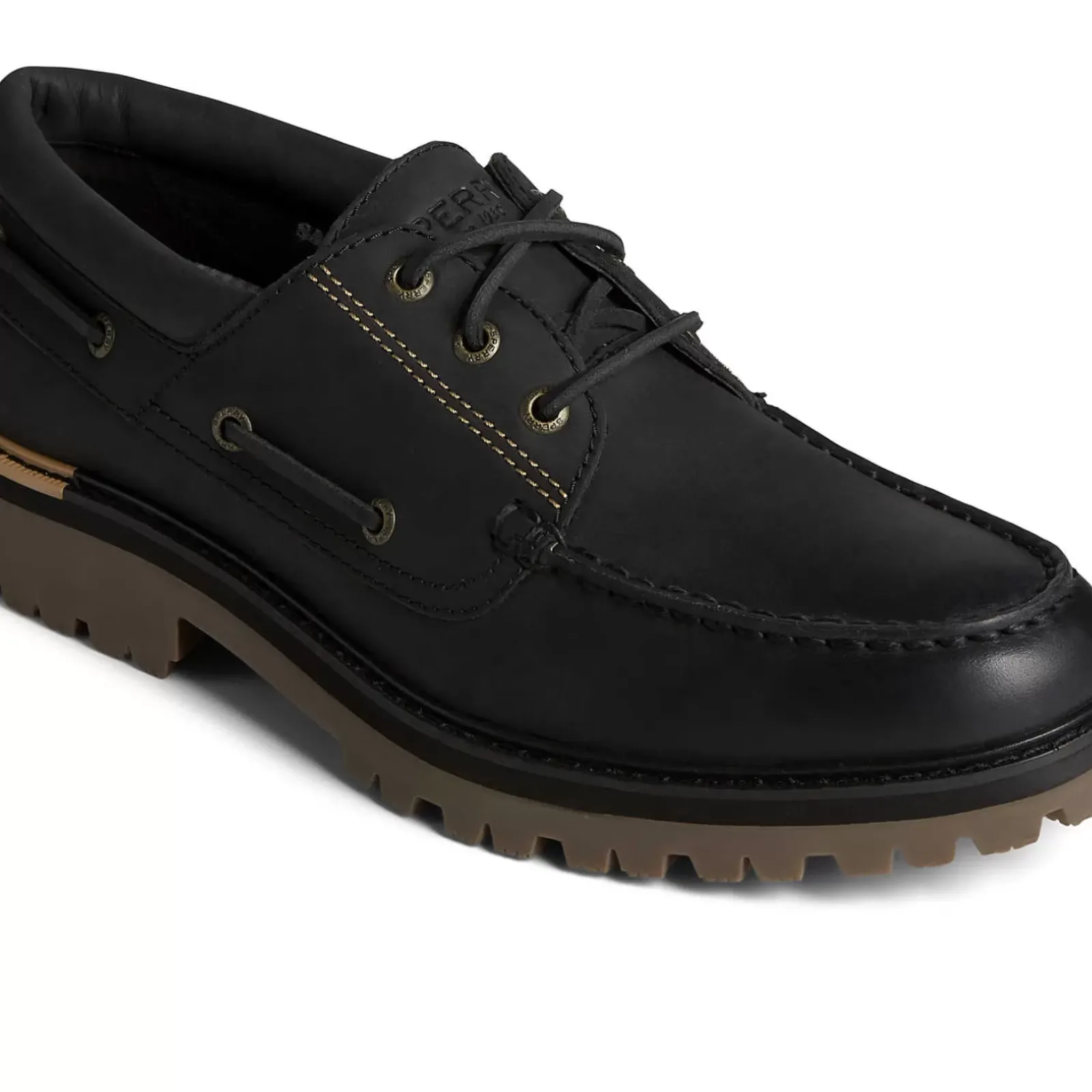 Authentic Original Boat Shoe|Sale^Sperry Men's Authentic Original™ Lug 3-Eye Boat Shoe Black