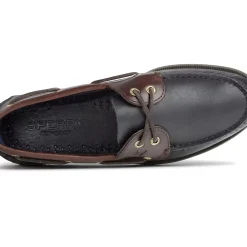 Authentic Original Boat Shoe|Loafers & Oxfords^Sperry Men's Authentic Original&trade; Leather Boat Shoe Black Amaretto