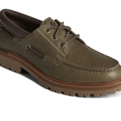 Authentic Original Boat Shoe|Sale^Sperry Men's Authentic Original&trade; Lug 3-Eye Boat Shoe Olive