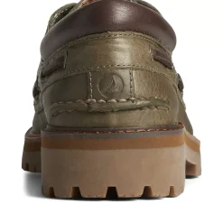 Authentic Original Boat Shoe|Sale^Sperry Men's Authentic Original&trade; Lug 3-Eye Boat Shoe Olive