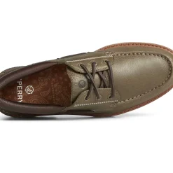 Authentic Original Boat Shoe|Sale^Sperry Men's Authentic Original&trade; Lug 3-Eye Boat Shoe Olive
