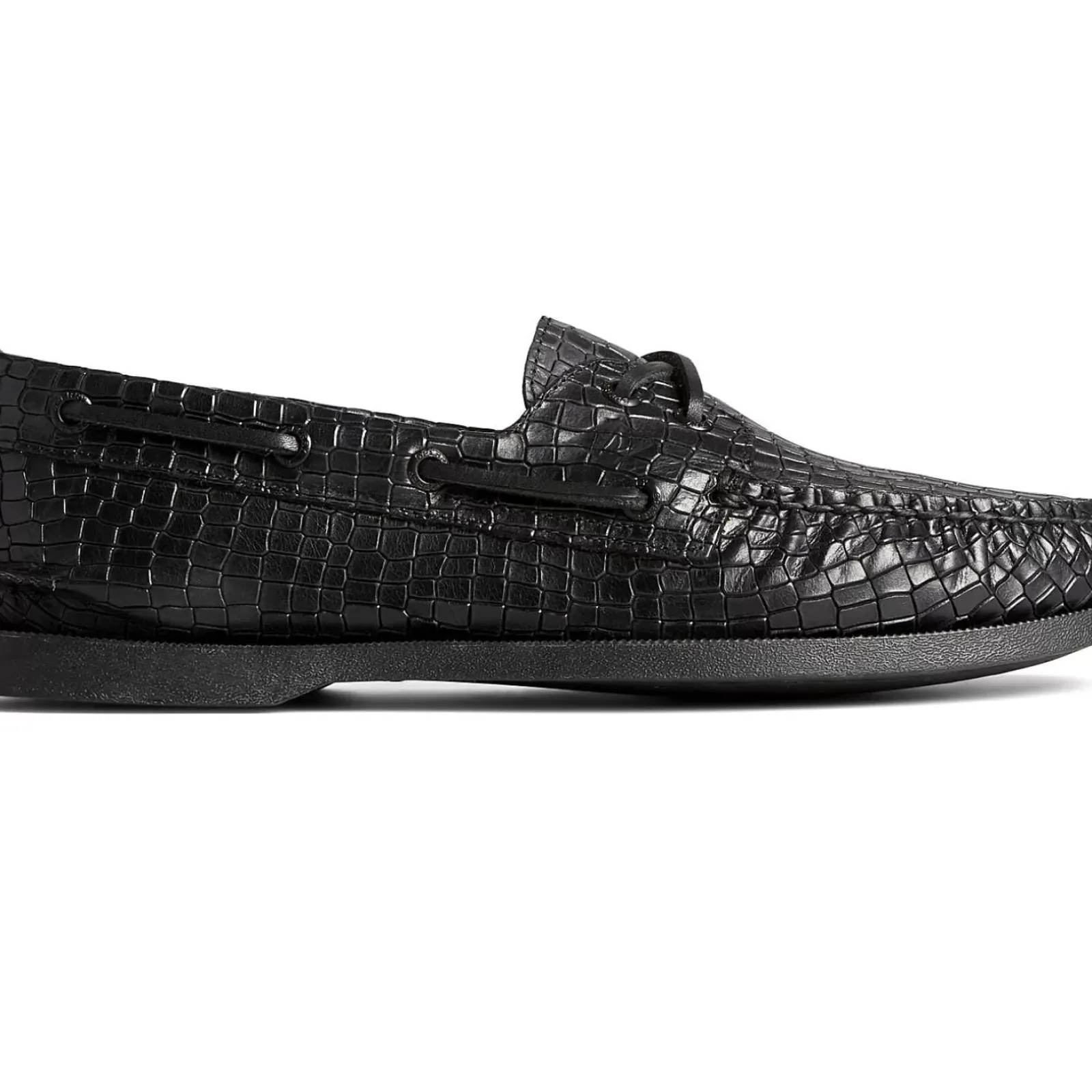 Authentic Original Boat Shoe|Sale^Sperry Men's Authentic Original™ Croc Embossed Boat Shoe Black