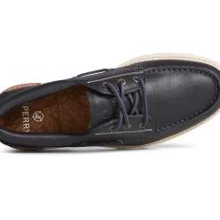 Authentic Original Boat Shoe|Sale^Sperry Men's Authentic Original&trade; Lug 3-Eye Boat Shoe Navy