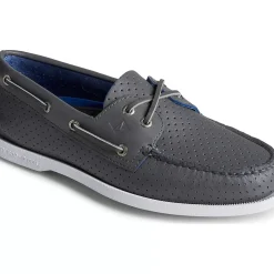 Authentic Original Boat Shoe|Sale^Sperry Men's Authentic Original&trade; Perforated Boat Shoe Grey